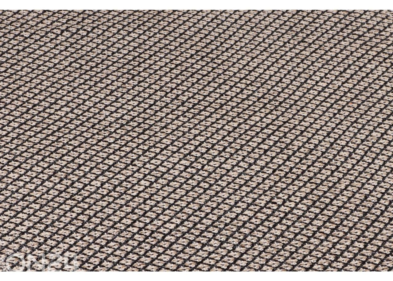 Narma plastikvaip Diby black-cream 70x150 cm suurendatud