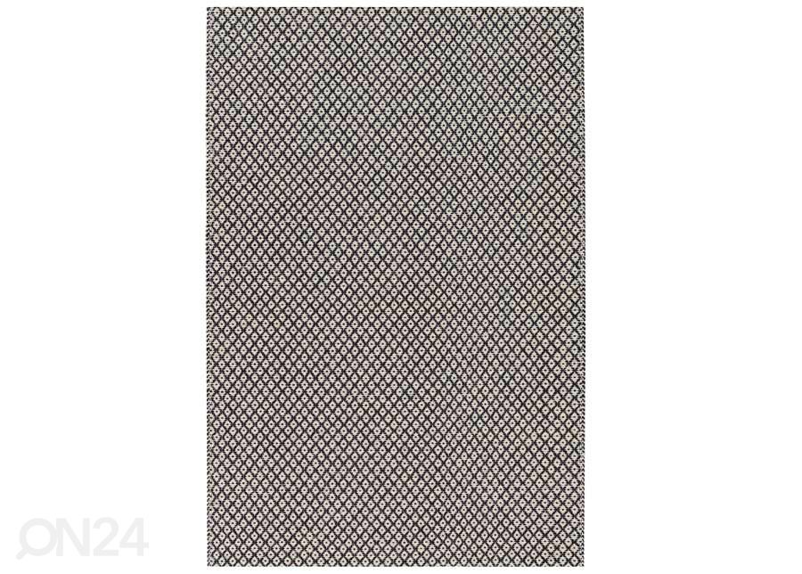 Narma plastikvaip Diby black-cream 70x150 cm suurendatud