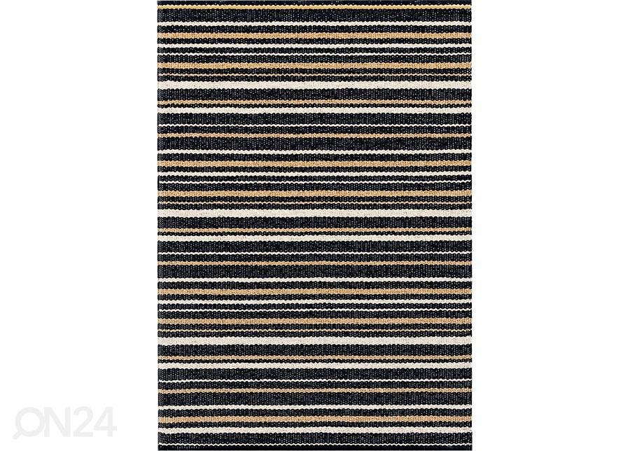 Narma plastikvaip Hullo black-beige 70x300 cm suurendatud