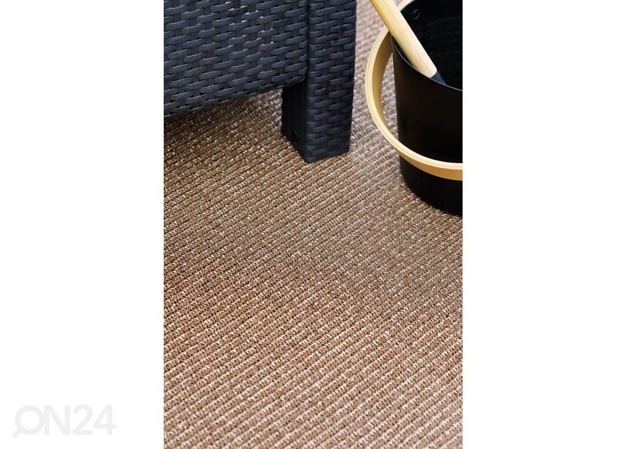 Narma plastikvaip Neve caramel metallic 70x200 cm suurendatud