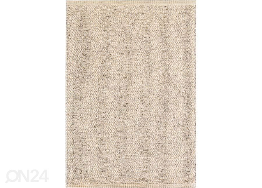 Narma plastikvaip Neve cream metallic 70x200 cm suurendatud