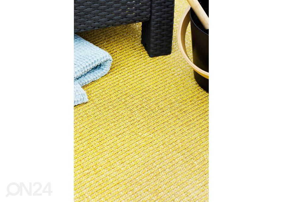Narma plastikvaip Neve gold metallic 70x150 cm suurendatud
