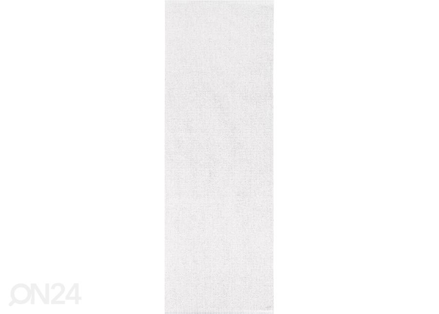Narma plastikvaip Neve ivory metallic 70x350 cm suurendatud