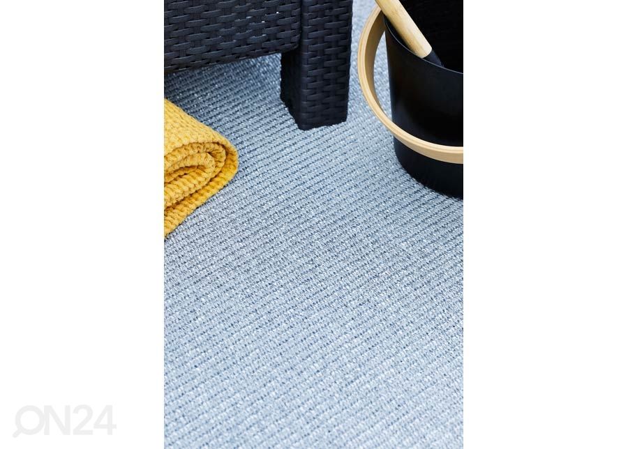 Narma plastikvaip Neve silver metallic 70x200 cm suurendatud