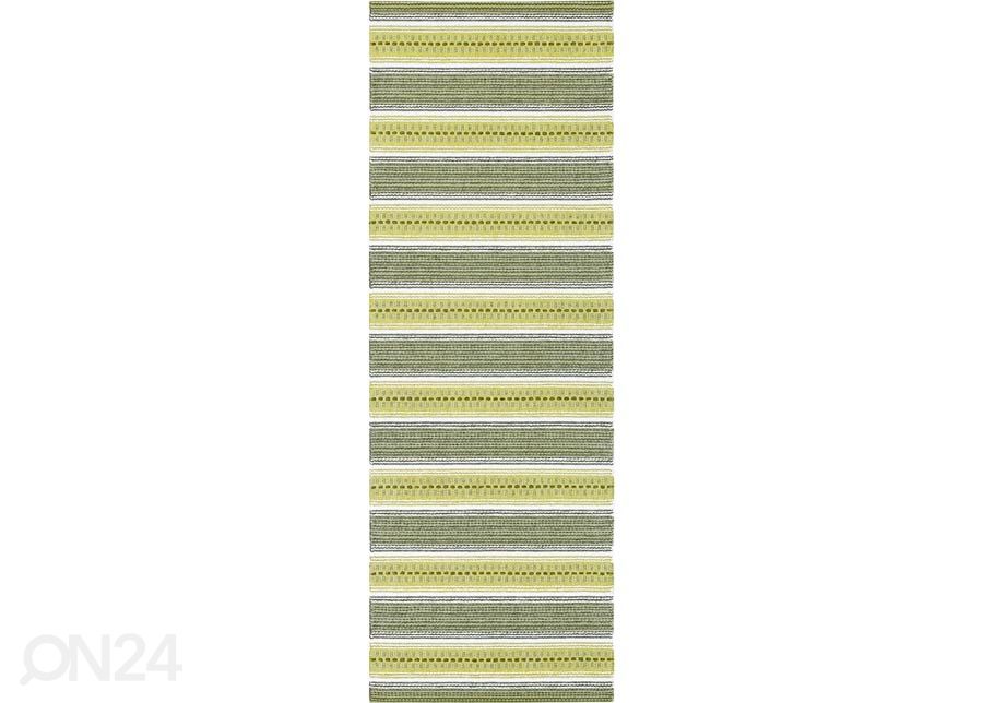 Narma plastikvaip Runö olive 70x200 cm suurendatud
