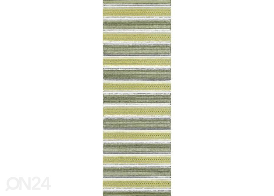 Narma plastikvaip Runö olive 70x200 cm suurendatud