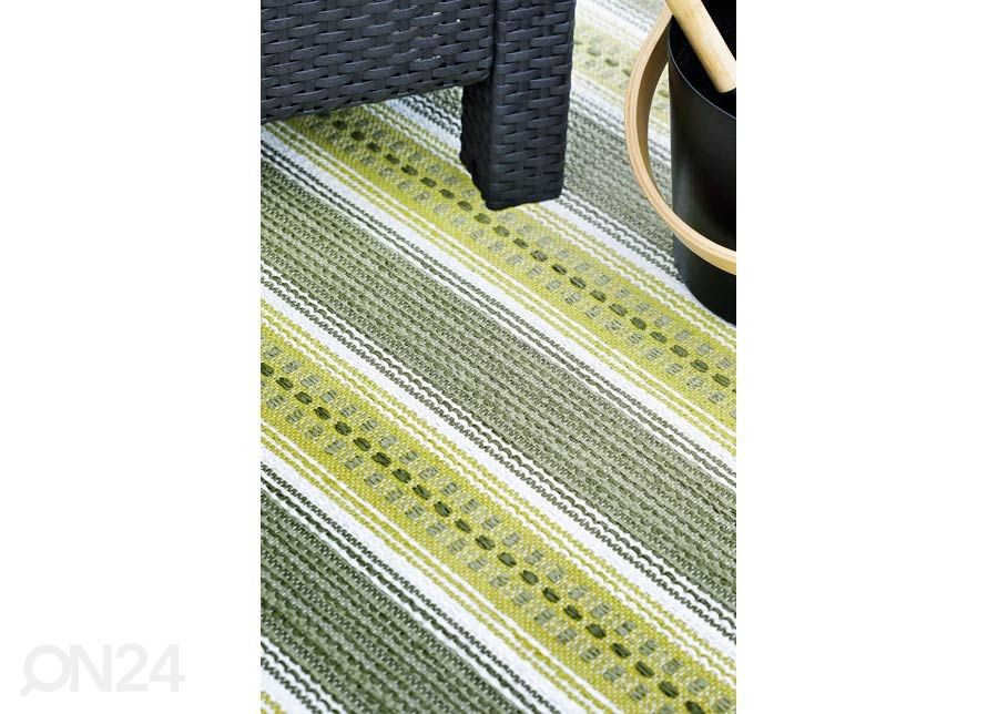 Narma plastikvaip Runö olive 70x200 cm suurendatud