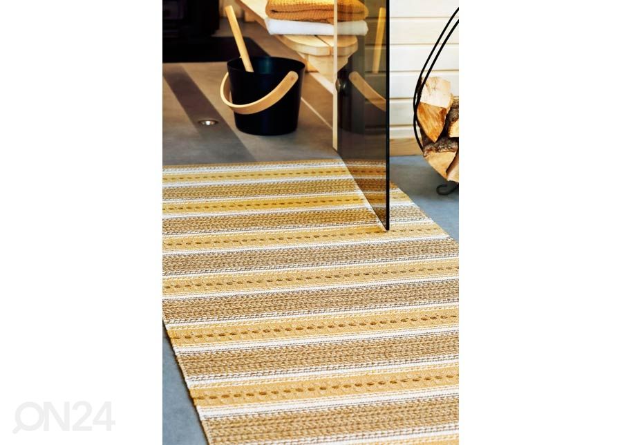 Narma plastikvaip Runö Runö gold 70x200 cm suurendatud
