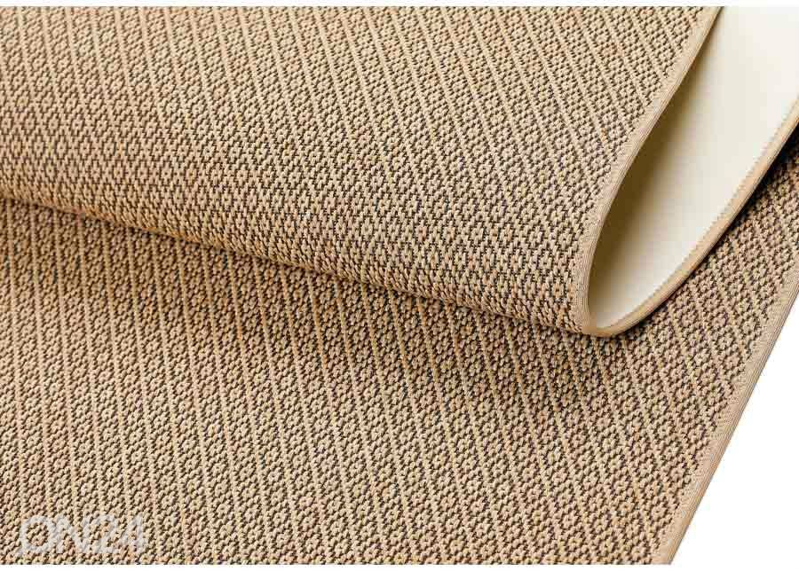 Narma silesidusvaip Bello™ beige ümar Ø 160 cm suurendatud