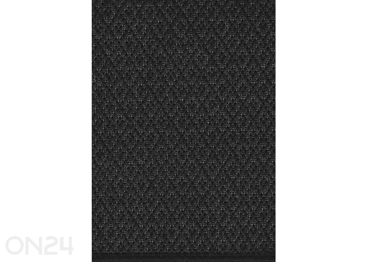 Narma silesidusvaip Bello™ black ümar Ø 160 cm suurendatud