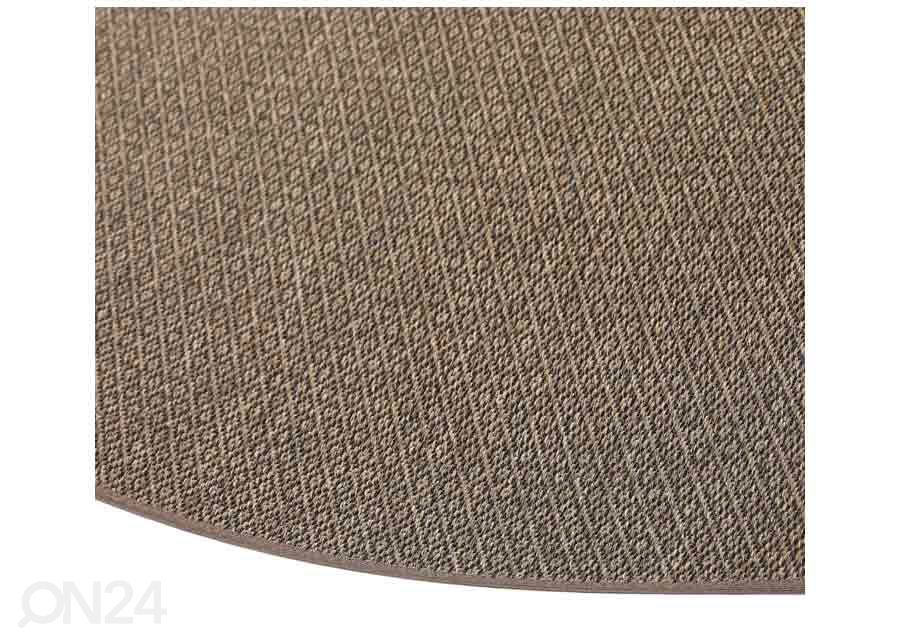 Narma silesidusvaip Bello™ brown ümar Ø 160 cm suurendatud