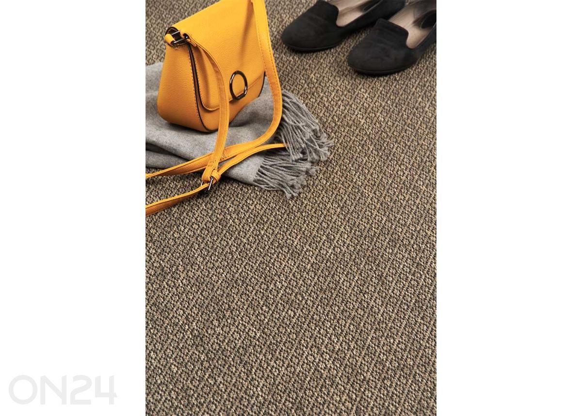 Narma silesidusvaip Bello™ brown ümar Ø 160 cm suurendatud