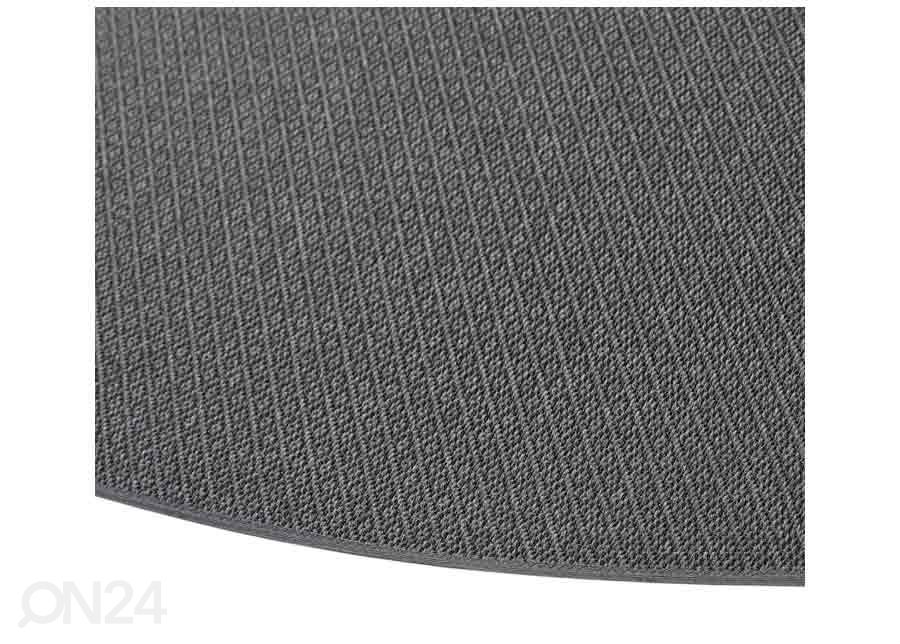 Narma silesidusvaip Bello™ carbon ümar Ø 160 cm suurendatud