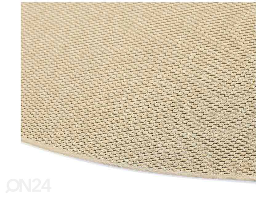 Narma silesidusvaip Bono™ beige ümar Ø 160 cm suurendatud