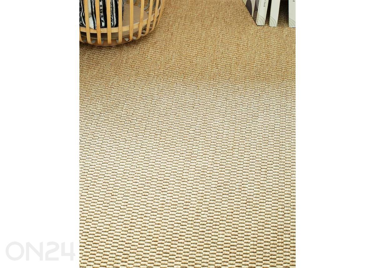 Narma silesidusvaip Bono™ beige ümar Ø 160 cm suurendatud