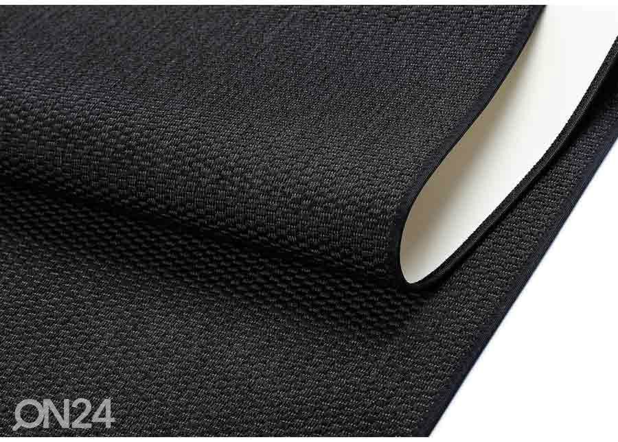 Narma silesidusvaip Bono™ black ümar Ø 160 cm suurendatud