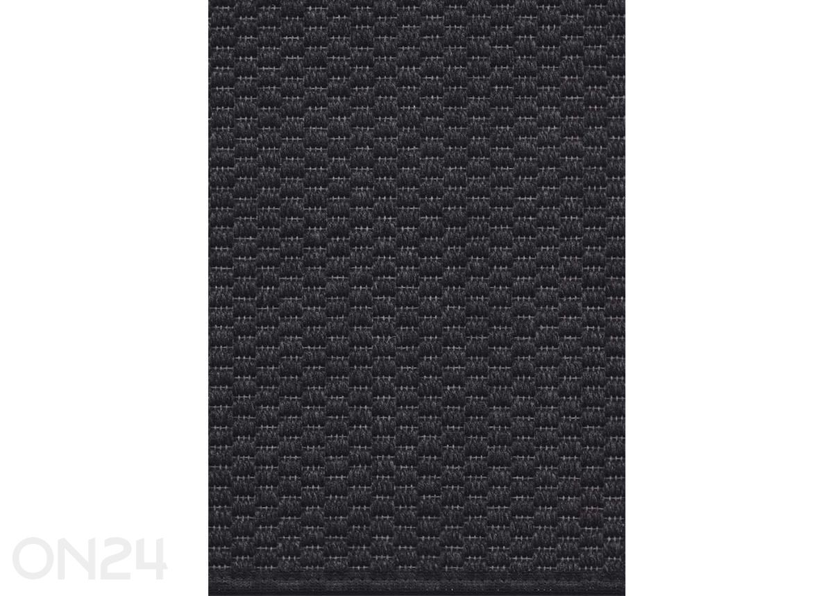 Narma silesidusvaip Bono™ black ümar Ø 160 cm suurendatud