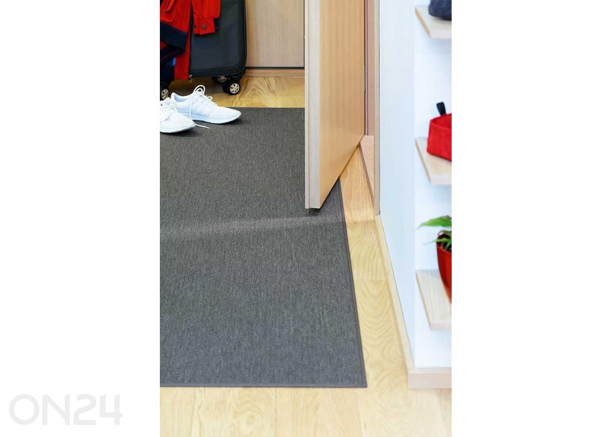 Narma silesidusvaip Bono™ carbon ümar Ø 160 cm suurendatud