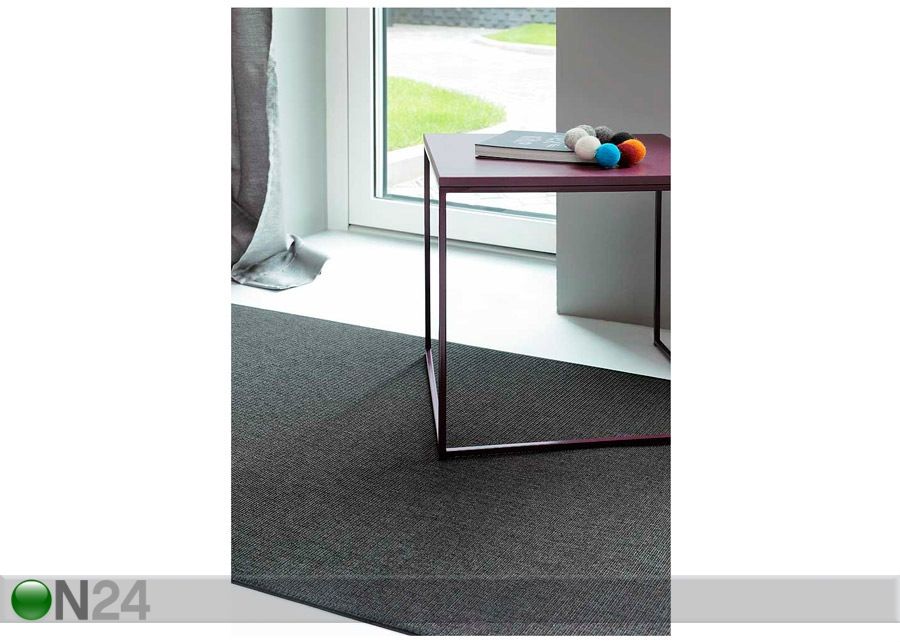 Narma silesidusvaip Credo™ black 200x300 cm suurendatud