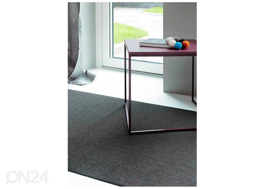 Narma silesidusvaip Credo™ black 60x80 cm suurendatud