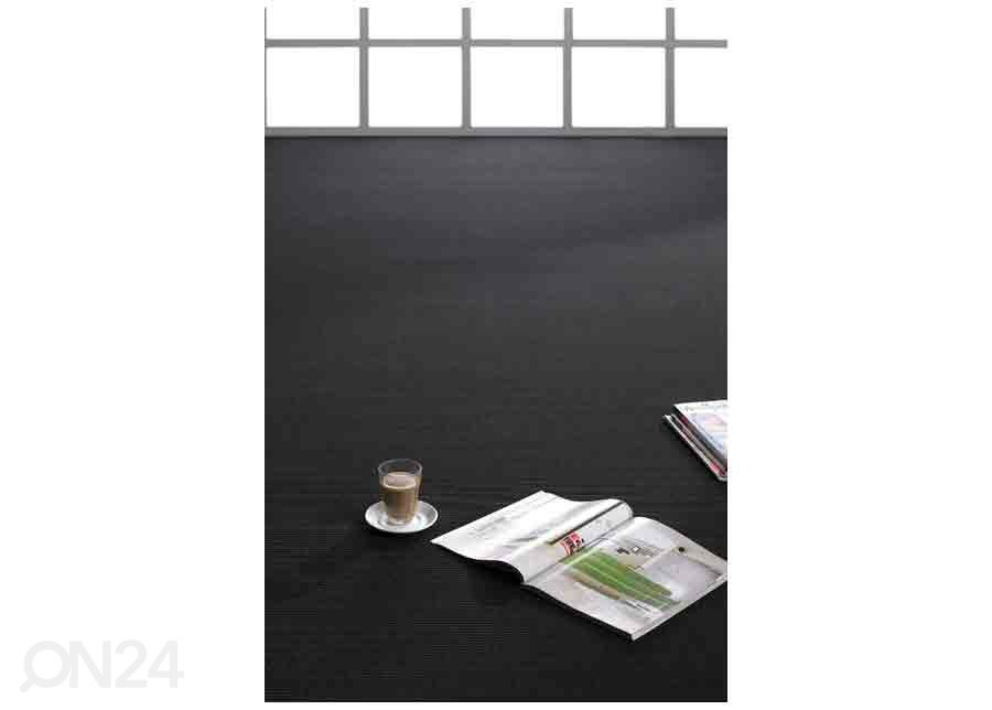 Narma silesidusvaip Credo™ black ümar Ø 160 cm suurendatud