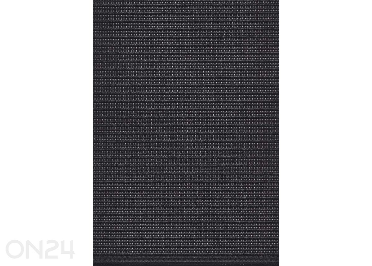 Narma silesidusvaip Credo™ black ümar Ø 160 cm suurendatud