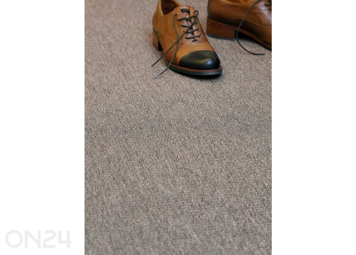 Narma silesidusvaip Credo™ brown ümar Ø 160 cm suurendatud