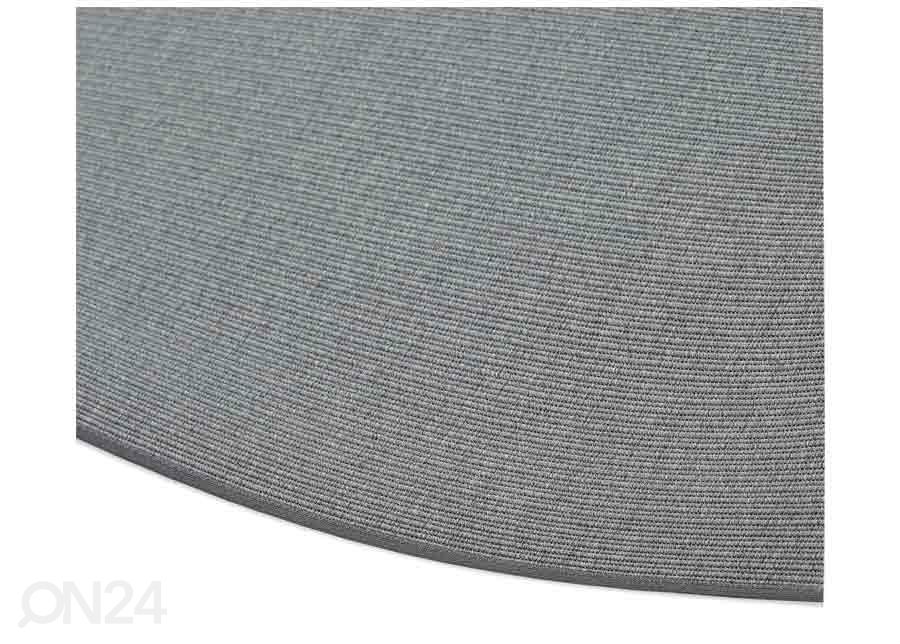 Narma silesidusvaip Credo™ grey ümar Ø 160 cm suurendatud