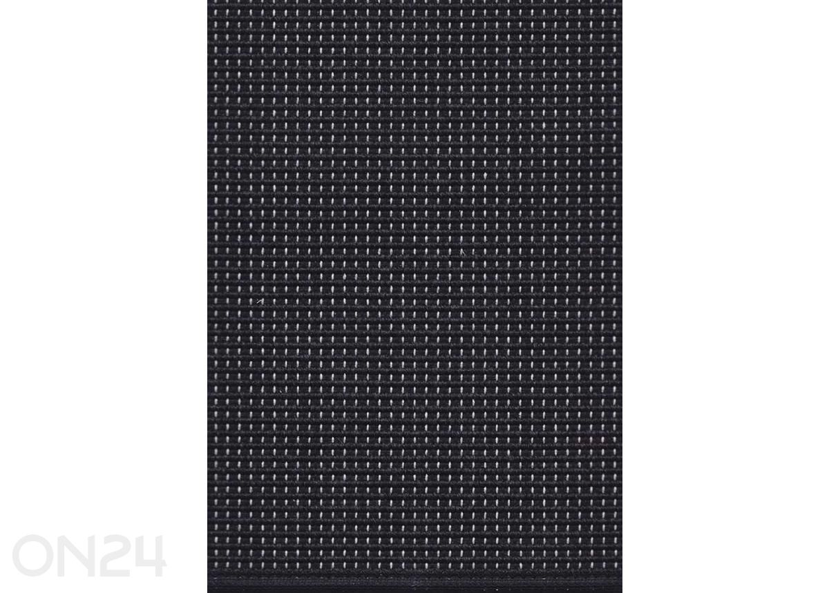 Narma silesidusvaip Limo™ black ümar Ø 160 cm suurendatud