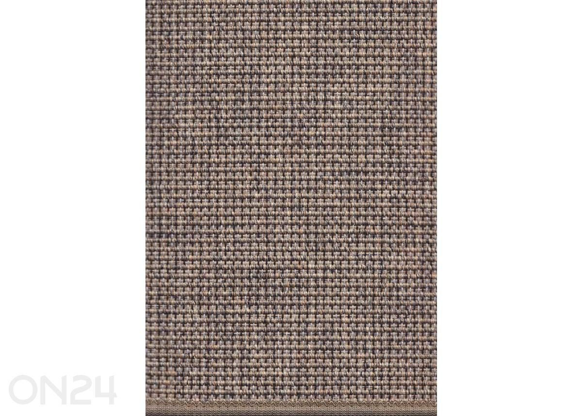 Narma silesidusvaip Limo™ brown ümar Ø 160 cm suurendatud