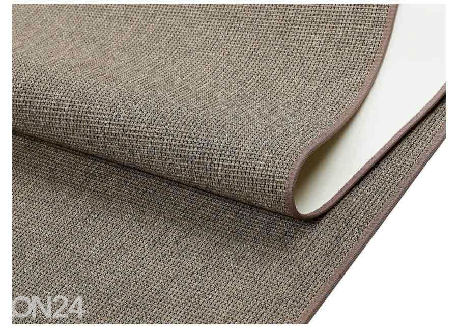 Narma silesidusvaip Limo™ brown ümar Ø 200 cm suurendatud
