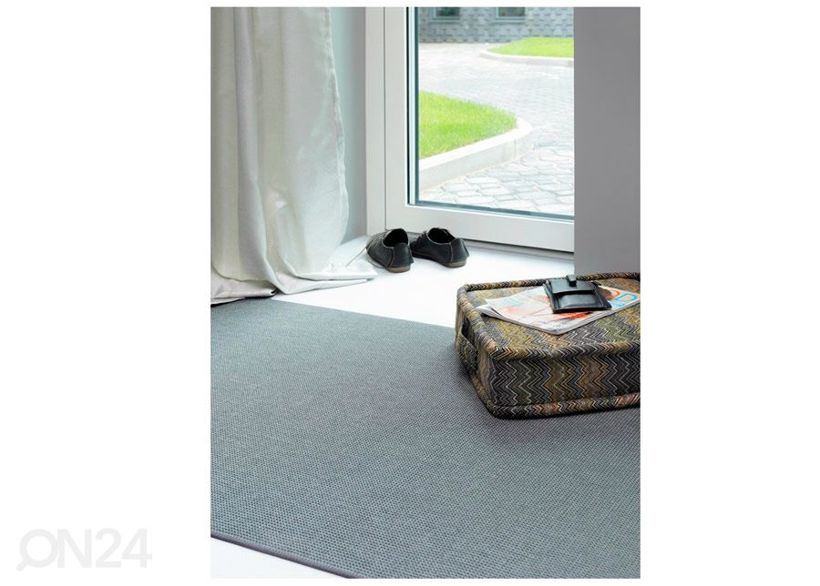 Narma silesidusvaip Limo™ carbon 80x400 cm suurendatud