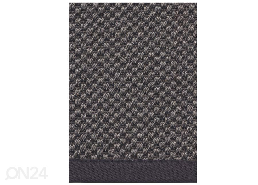 Narma sisalvaip Dragon™ anthracite ümar Ø 160 cm suurendatud