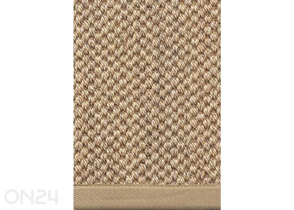 Narma sisalvaip Dragon™ beige ümar Ø 160 cm suurendatud