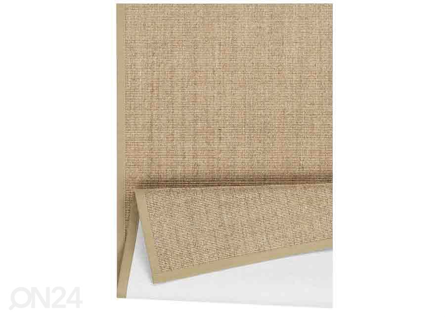 Narma sisalvaip Livos™ beige 80x300 cm suurendatud