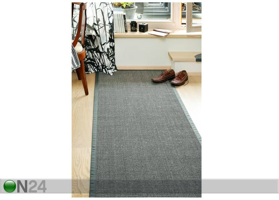 Narma sisalvaip Livos™ grey 133x200 cm suurendatud