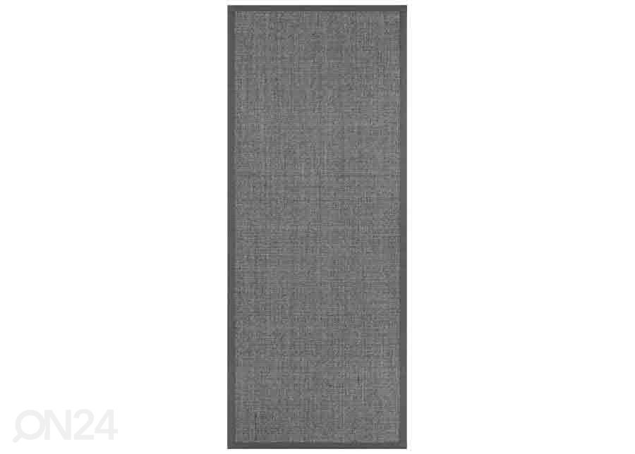 Narma sisalvaip Livos™ grey 80x160 cm suurendatud
