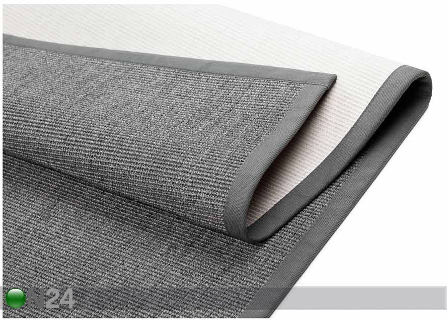 Narma sisalvaip Livos™ grey 80x300 cm suurendatud