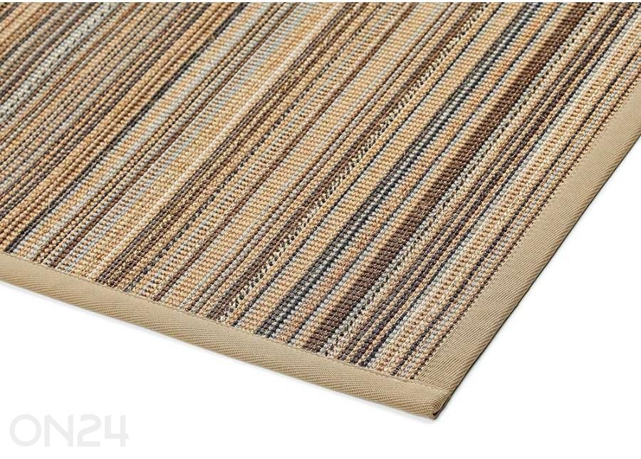 Narma sisalvaip Livos™ multi 80x160 cm suurendatud