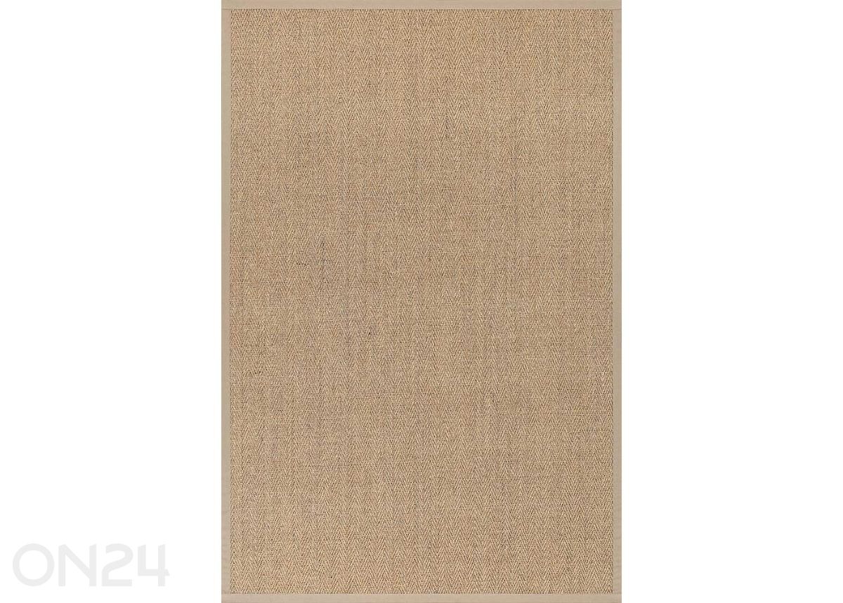 Narma sisalvaip Tuna™ beige 80x160 cm suurendatud