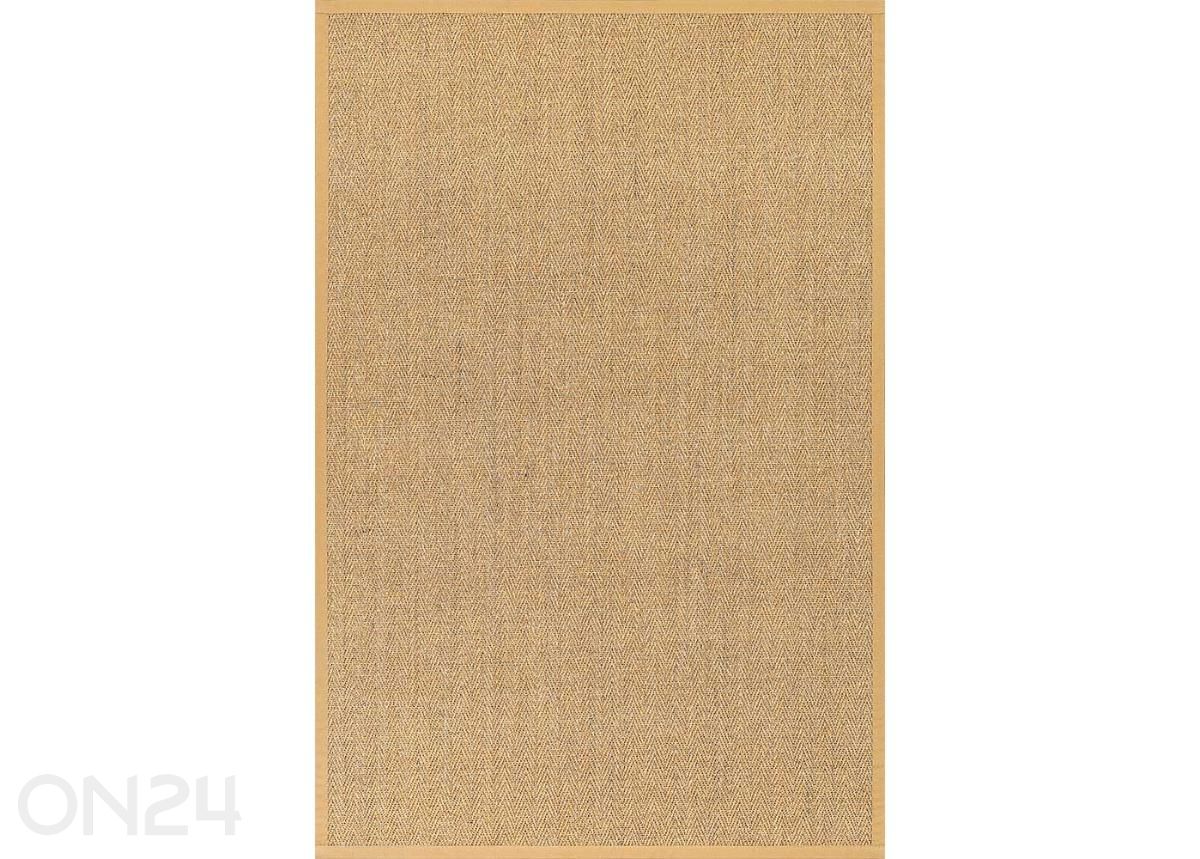 Narma sisalvaip Tuna™ gold 80x160 cm suurendatud