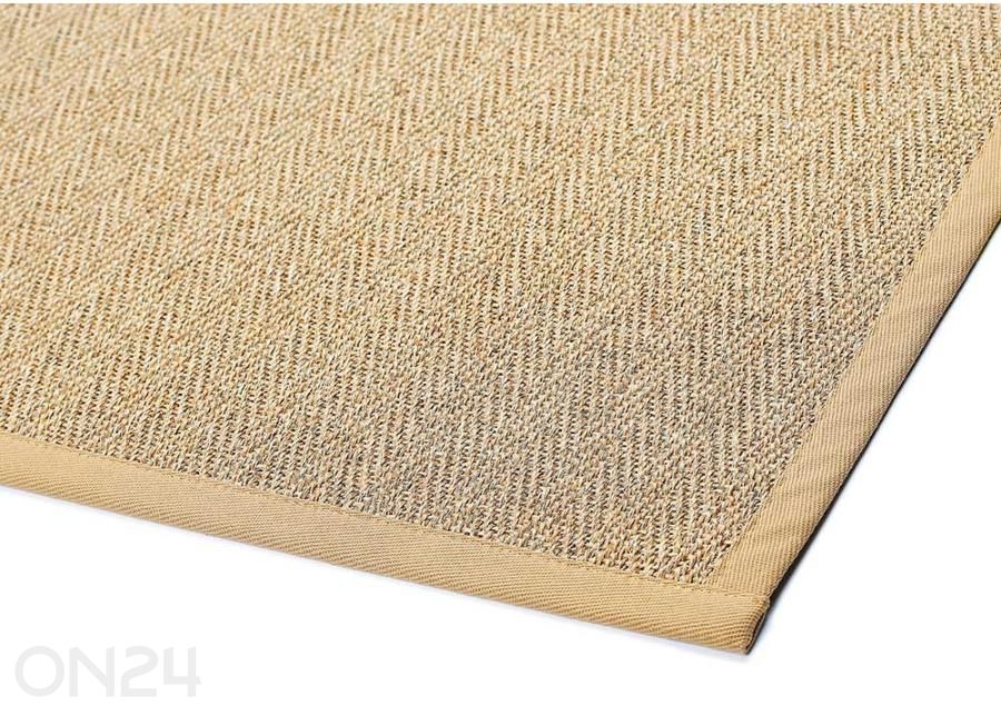 Narma sisalvaip Tuna™ gold 80x160 cm suurendatud