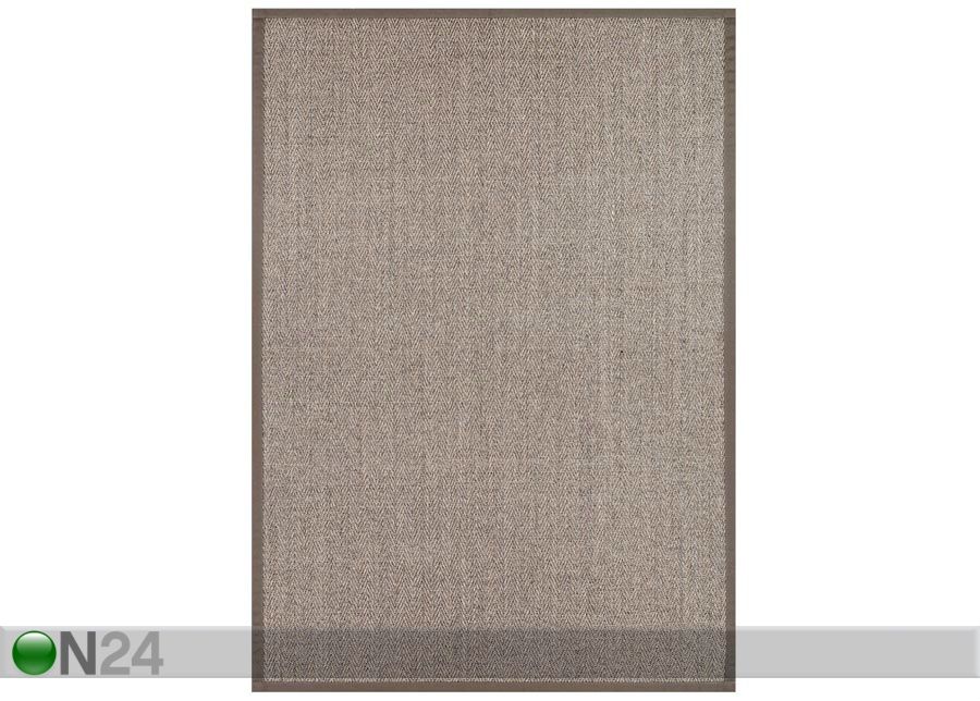 Narma sisalvaip Tuna linen 80x150 cm suurendatud
