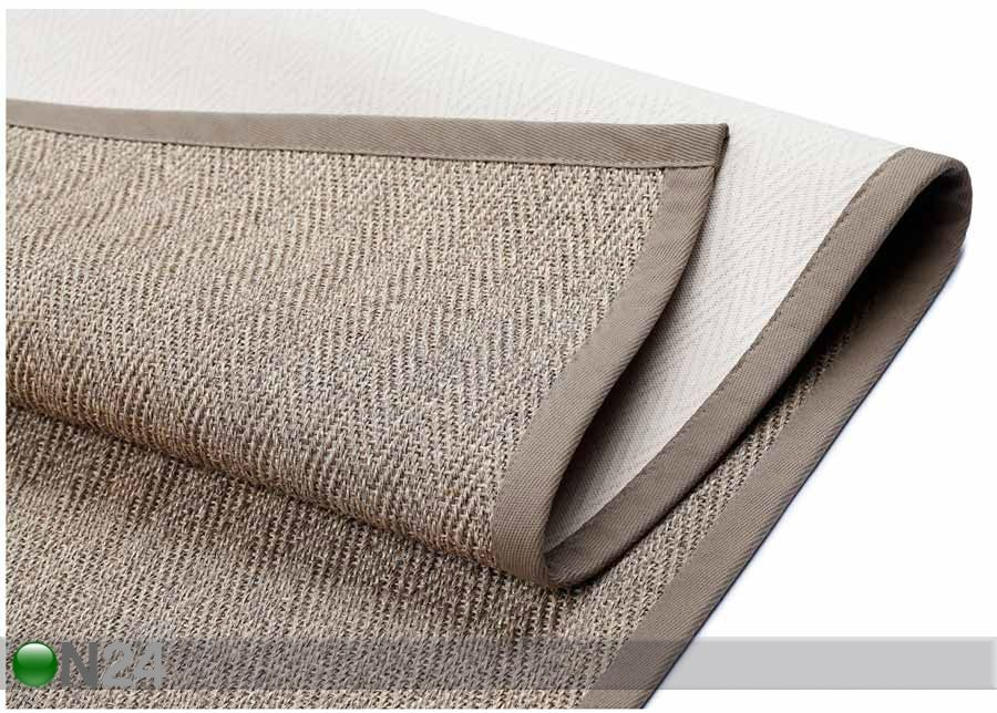 Narma sisalvaip Tuna linen 80x150 cm suurendatud