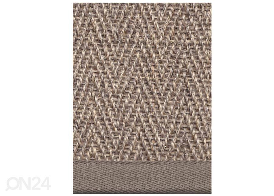 Narma sisalvaip Tuna™ linen ümar Ø 160 cm suurendatud