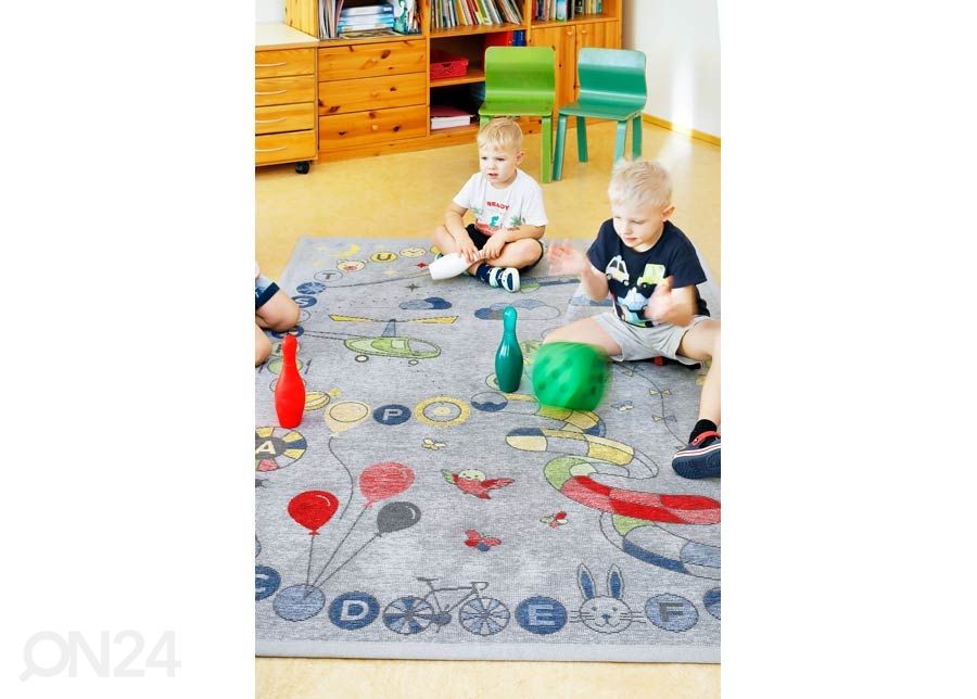 Narma smartWeave® DUO vaip Tähemaa silver 140x200 cm suurendatud
