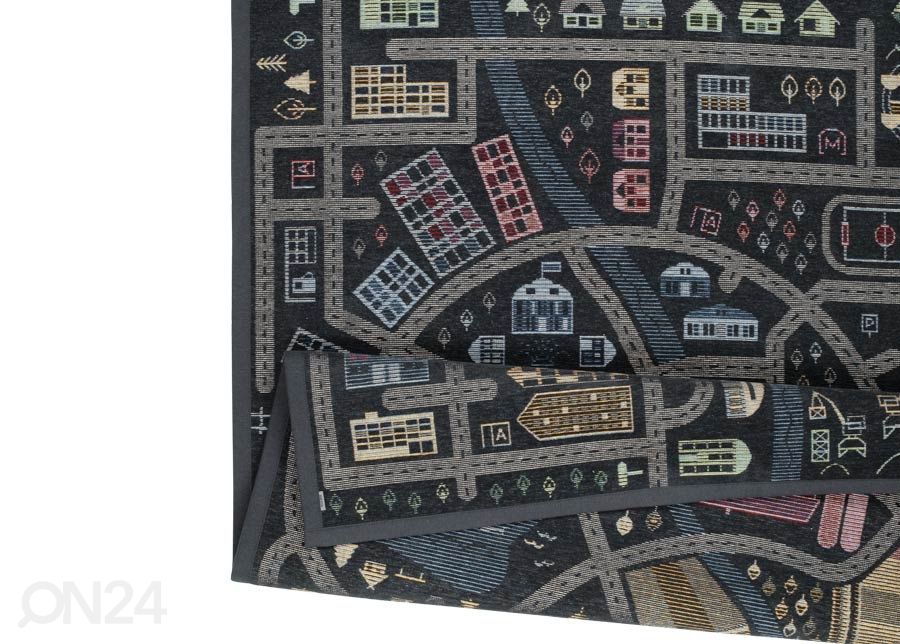Narma smartWeave® DUO vaip Ülejõe carbon 200x300 cm suurendatud