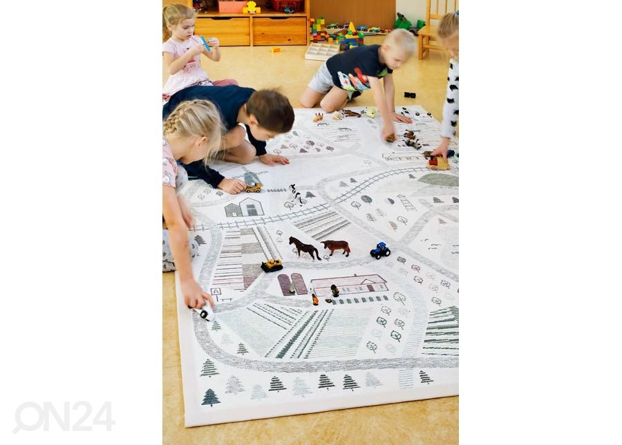 Narma smartWeave® DUO vaip Ülejõe white 200x300 cm suurendatud