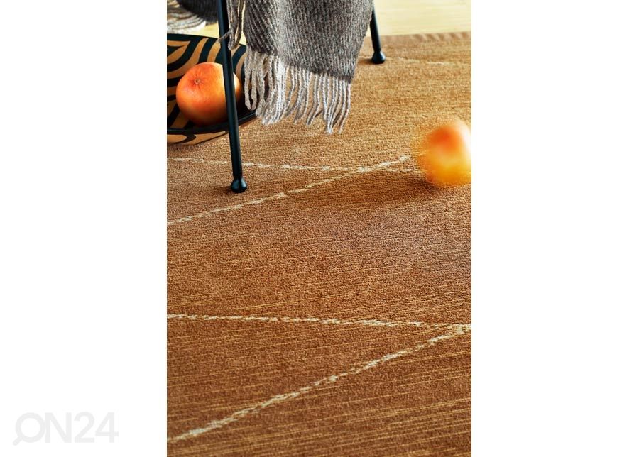 Narma smartWeave® vaip Kauri caramel 160x230 cm suurendatud