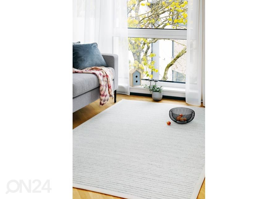 Narma smartWeave® vaip Kuma white 200x300 cm suurendatud